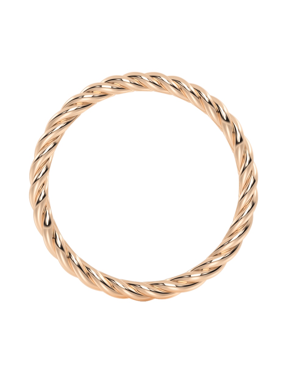 Anillo 14 K de oro brillante 2